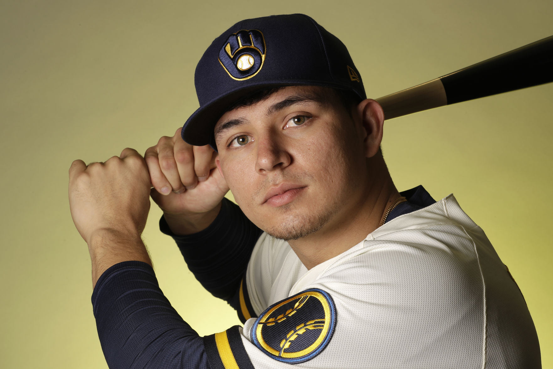 Luis Urias Brewers Spring Training